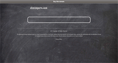 Desktop Screenshot of abmimports.com
