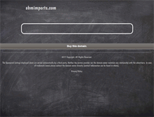 Tablet Screenshot of abmimports.com